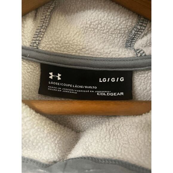 Under Armour Women's Loose Coldgear Pullover Hoodie Size L - Picture 2 of 9